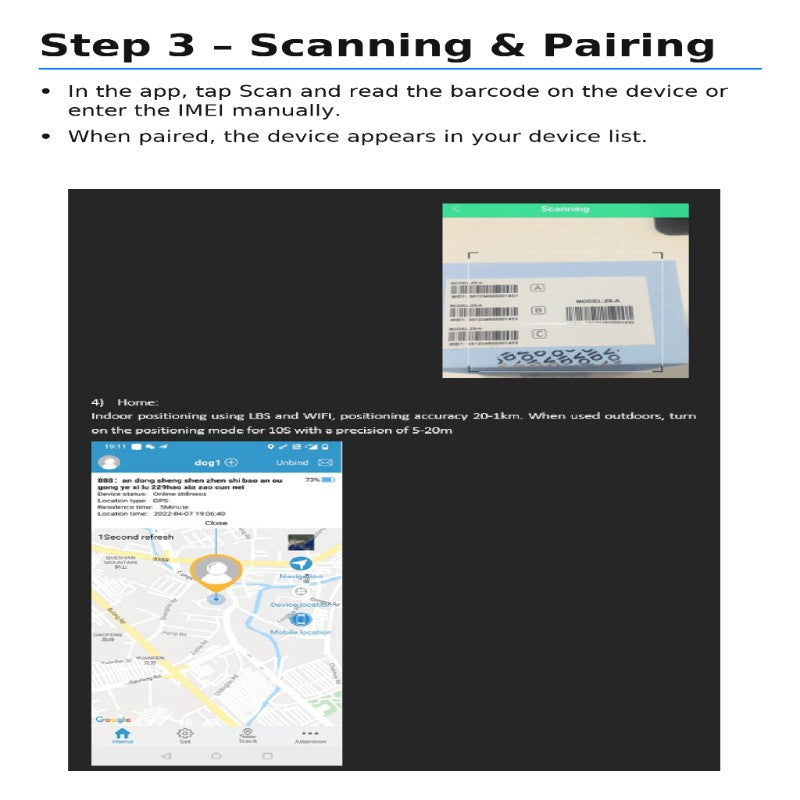 Compact GPS tracker clipped to a cat's collar - product photo 8