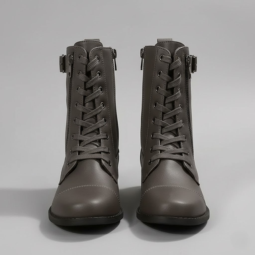 Mila | Orthopedic Side-Zipper Ankle Boots For Women