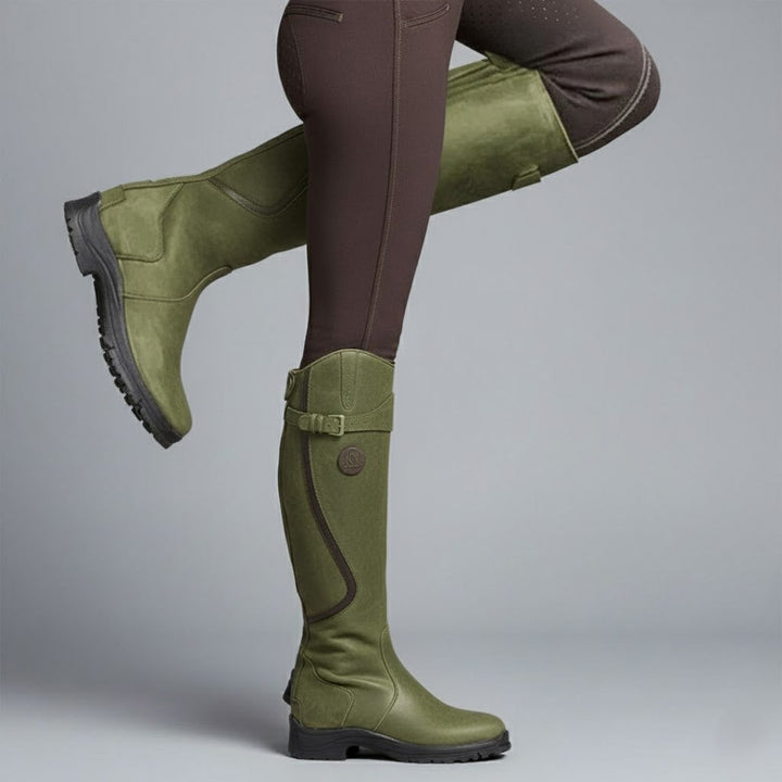 Mila | Premium Orthopedic Leather Riding Boots For Women