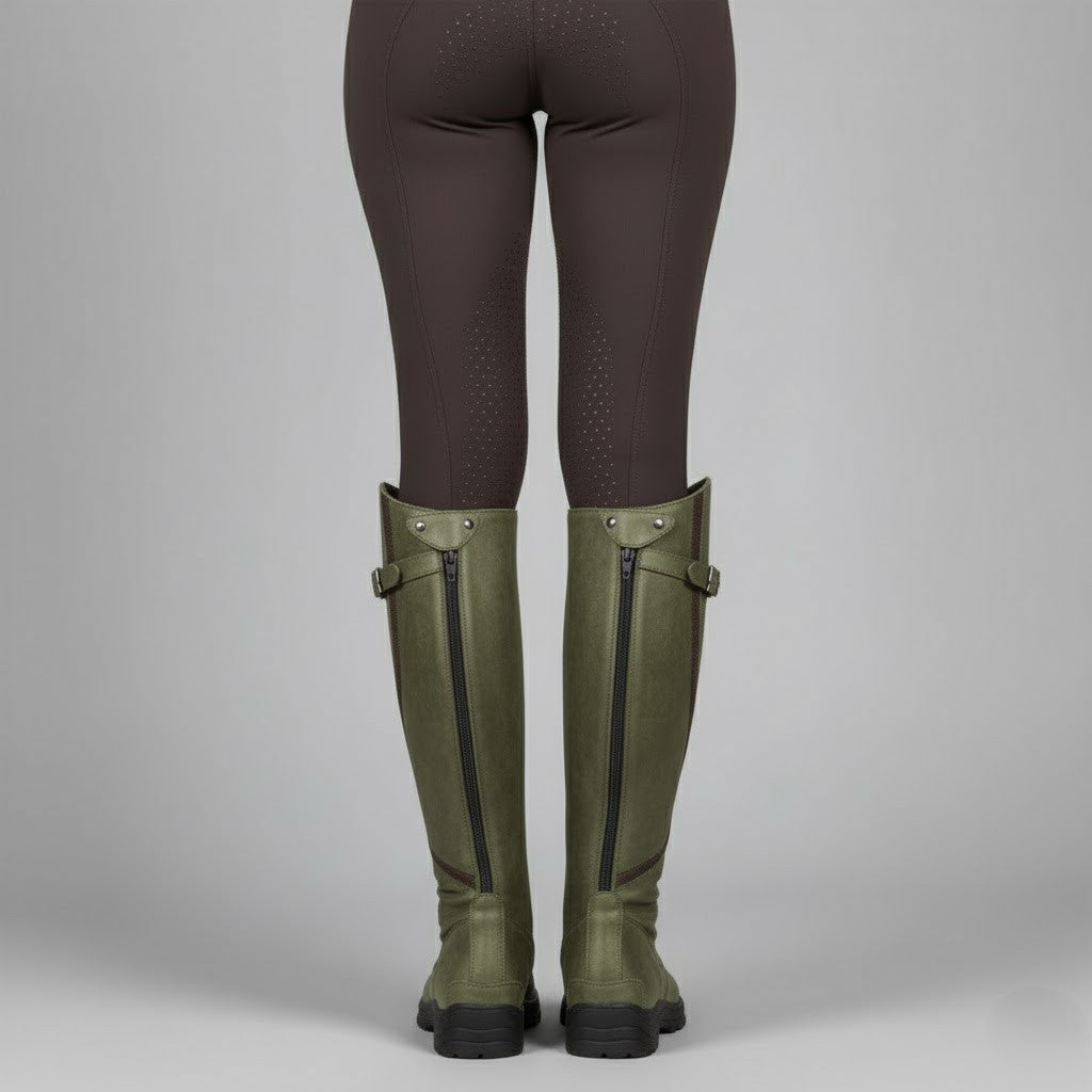 Mila | Premium Orthopedic Leather Riding Boots For Women
