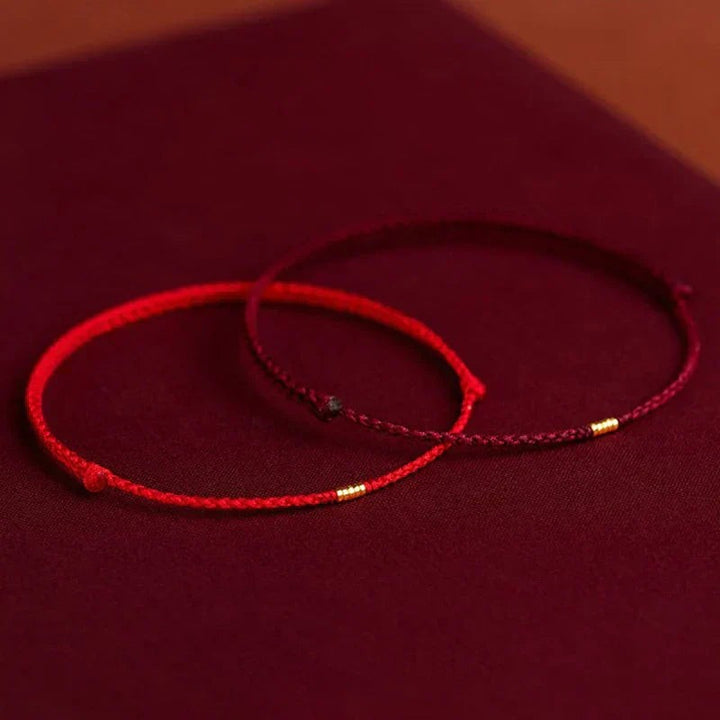 Handcrafted braided cord bracelet - product photo 3