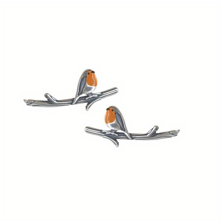 Handmade stained glass earrings - product photo 5
