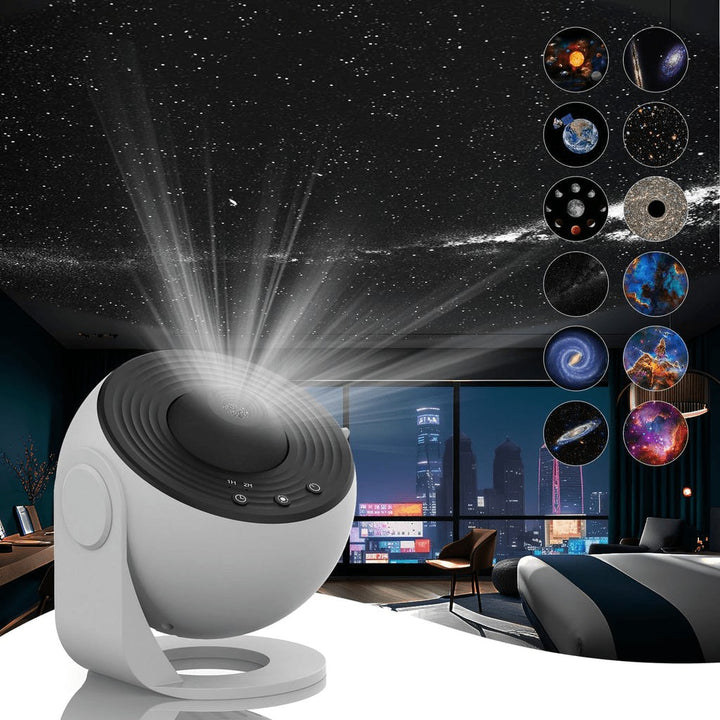 HD starry sky projector casting a nebula on a ceiling - product photo 8