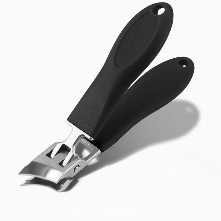 Heavy-duty stainless steel nail clipper with a wide jaw - product photo 2