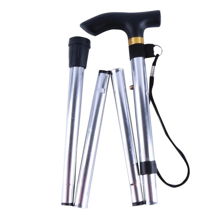 Height-adjustable aluminum walking cane with a non-slip tip - product photo 10