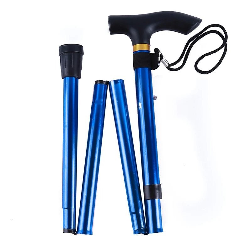 Height-adjustable aluminum walking cane with a non-slip tip - product photo 11