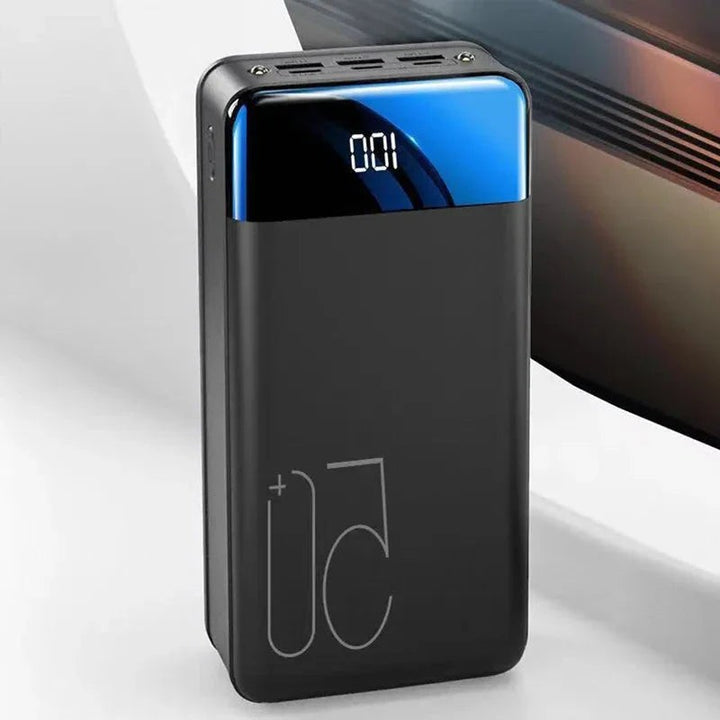 High-capacity power bank charging several devices - product photo 1