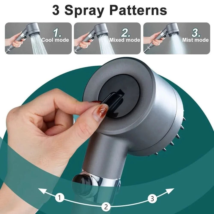 High-pressure shower head with a built-in filter cartridge - product photo 4