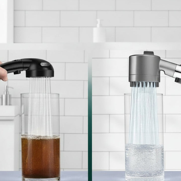 High-pressure shower head with a built-in filter cartridge - product photo 5