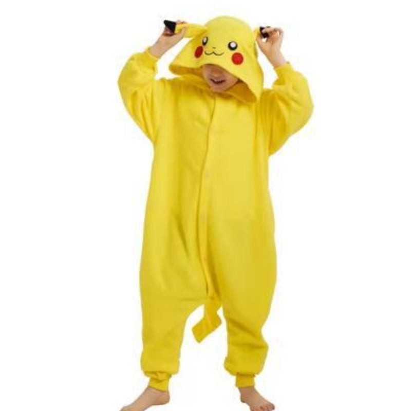 Hooded character onesie in soft fleece - product photo 6