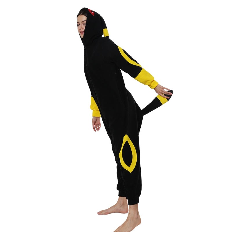 Hooded character onesie in soft fleece - product photo 7