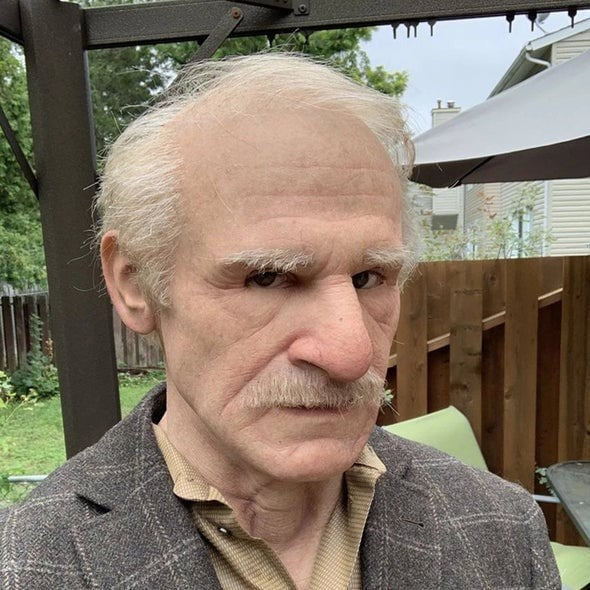 Hyper-realistic silicone character mask - product photo 1