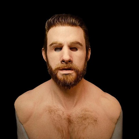 Hyper-realistic silicone character mask - product photo 6