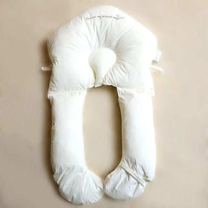 Hypoallergenic contoured baby head support pillow - product photo 6