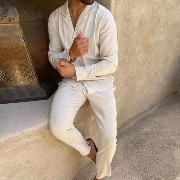 Sebastian | Men’s Linen Two-Piece Summer Set
