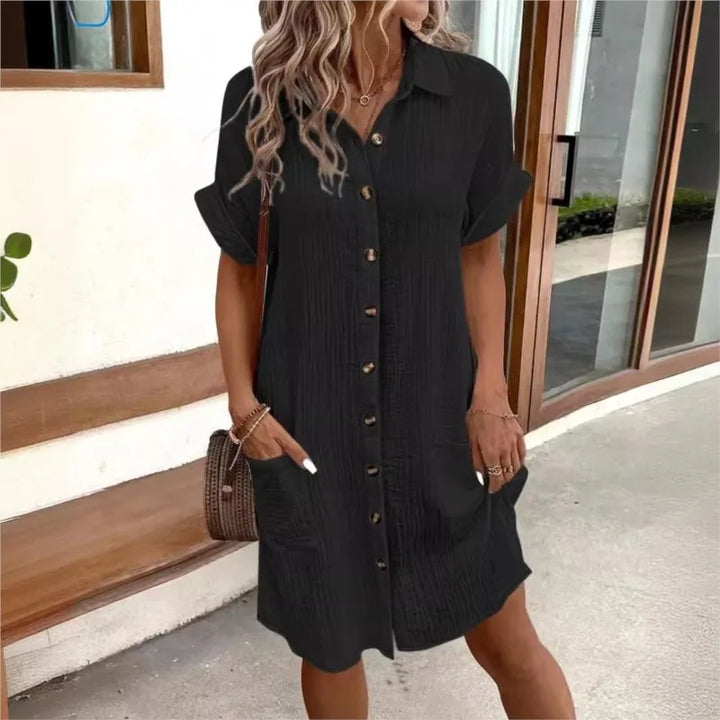 Marina | Women’s Collared Summer Dress