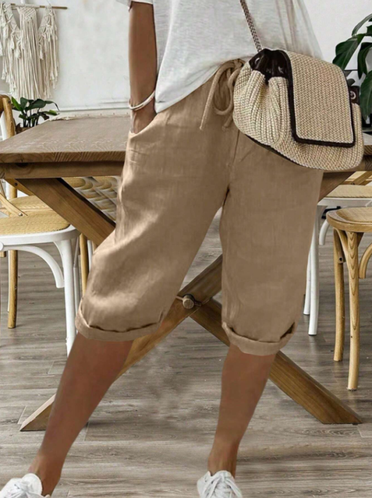 Zoe | Women’s Summer Drawstring Shorts