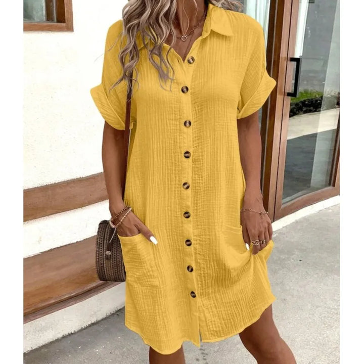 Marina | Women’s Collared Summer Dress