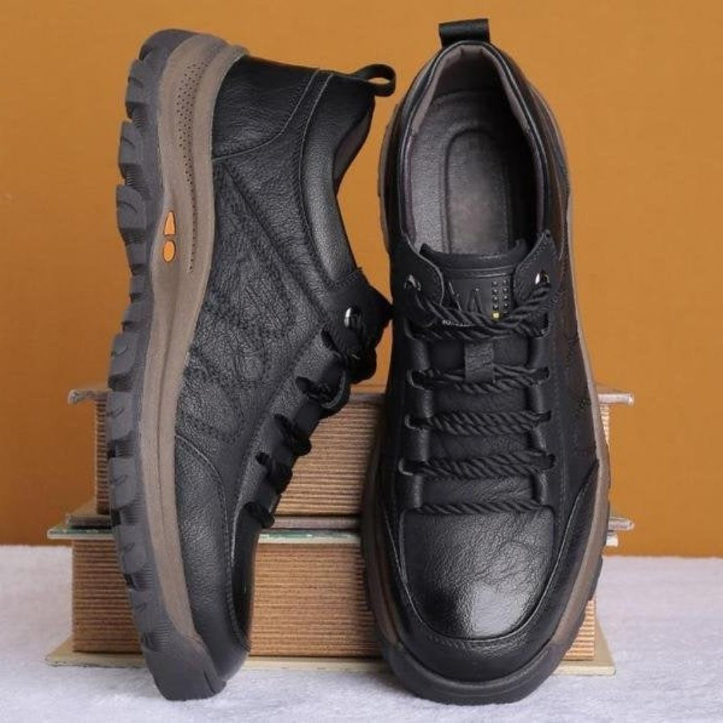 Miles | Balance-Optimized Leather Comfort Shoes For Men