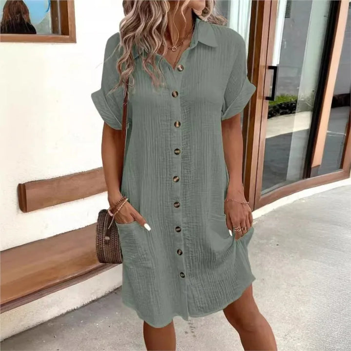 Marina | Women’s Collared Summer Dress