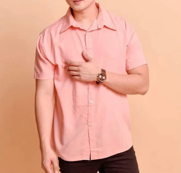 Noah | Men’s Casual Short Sleeve Summer Button-Down Shirt