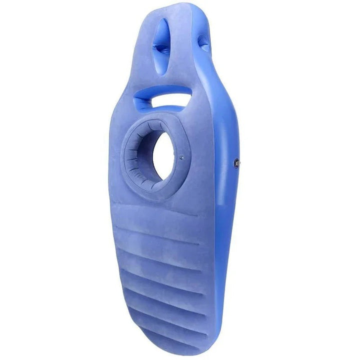 Inflatable pregnancy support cushion with a shaped cut-out - product photo 3
