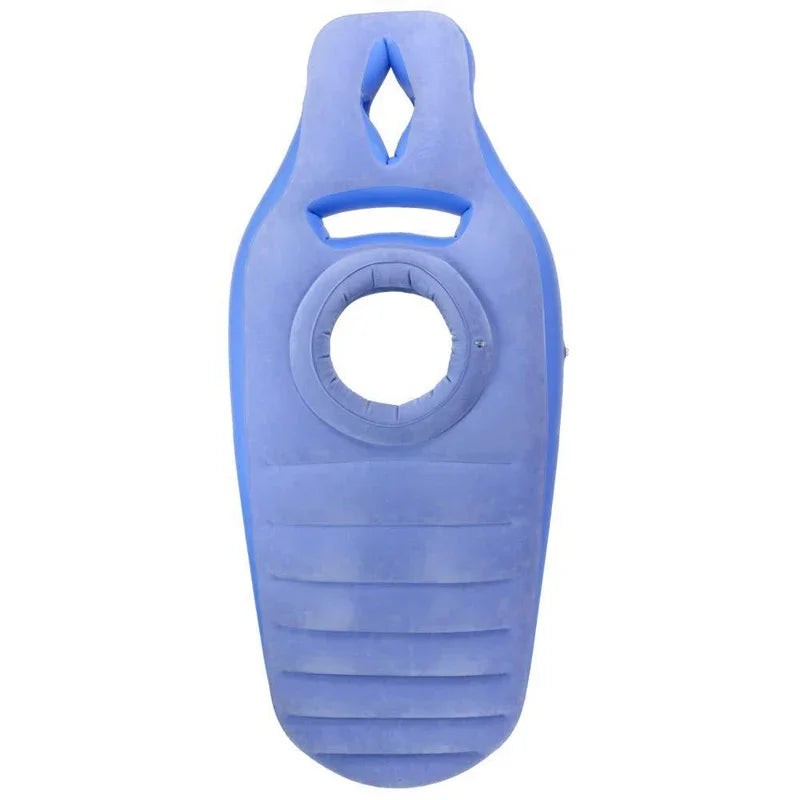 Inflatable pregnancy support cushion with a shaped cut-out - product photo 8