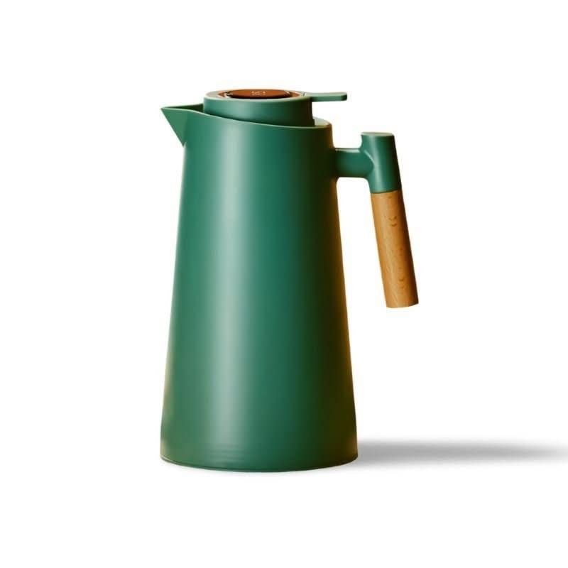 Double-walled steel flask with a temperature readout in the lid - product photo 11