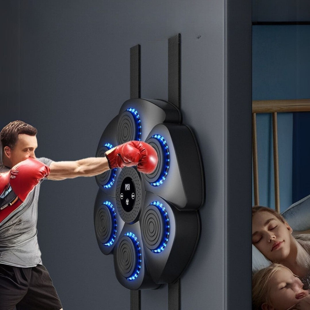 Interactive boxing machine with lit targets - product photo 1