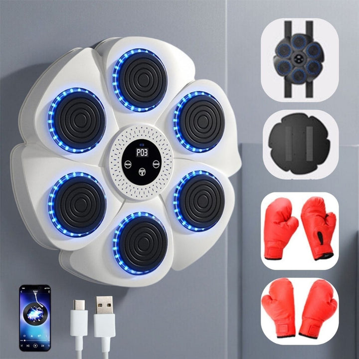 Interactive boxing machine with lit targets - product photo 3