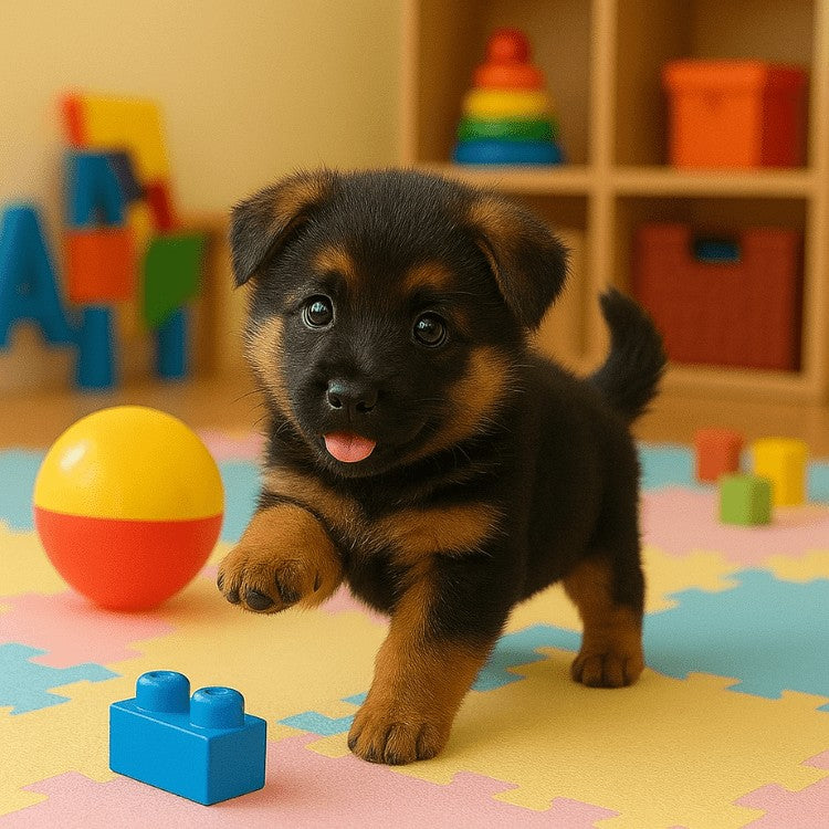 Interactive robot puppy toy - product photo 5