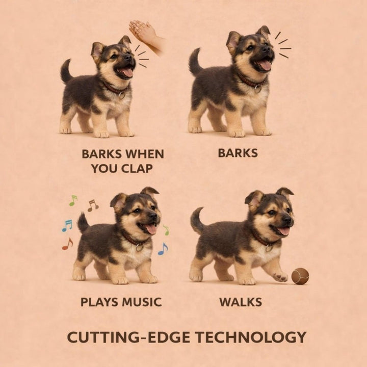 Interactive robot puppy toy - product photo 6