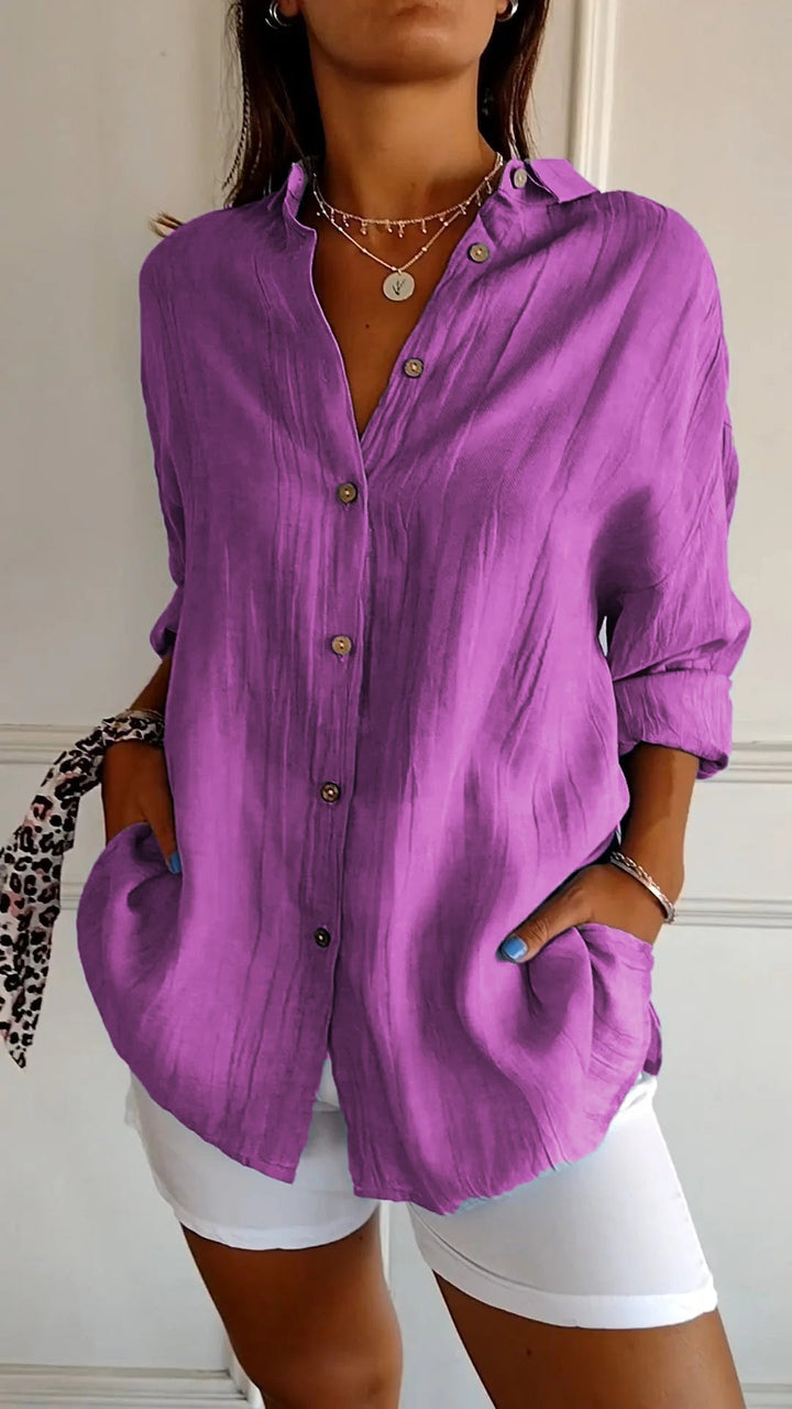 Luna | Women’s Summer Button-Down Shirt
