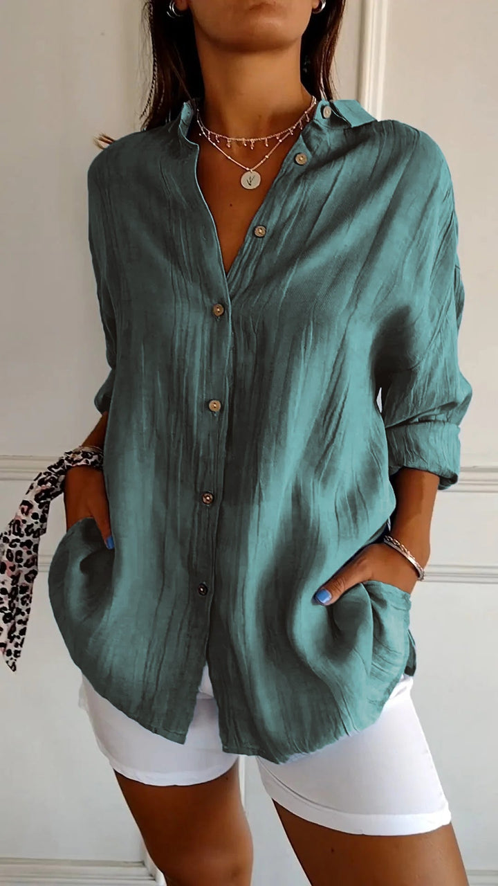 Luna | Women’s Summer Button-Down Shirt