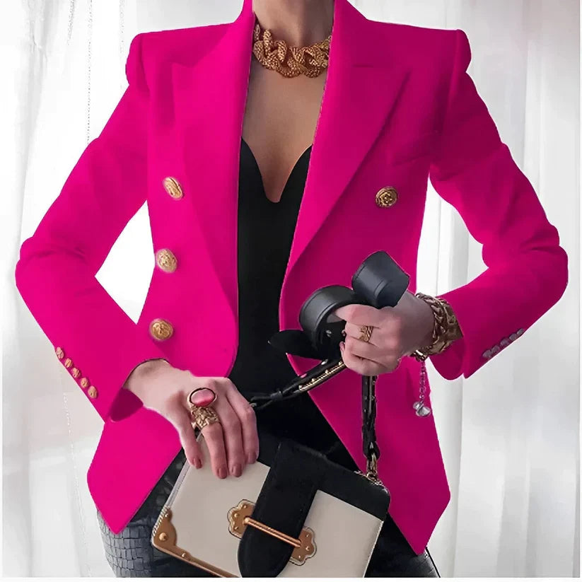 Elise | Vintage-Style Tailored Blazer With Modern Structure For Women