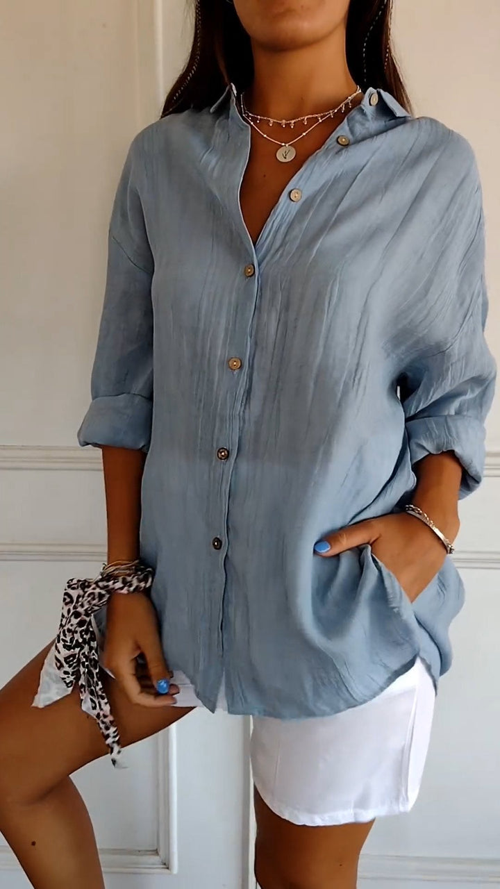 Luna | Women’s Summer Button-Down Shirt