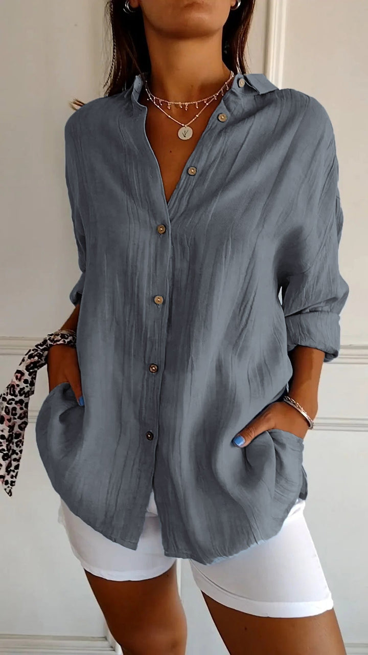Luna | Women’s Summer Button-Down Shirt