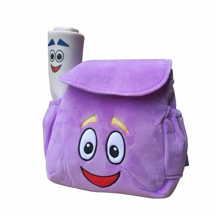 Kids' adventure backpack with a map pocket - product photo 4