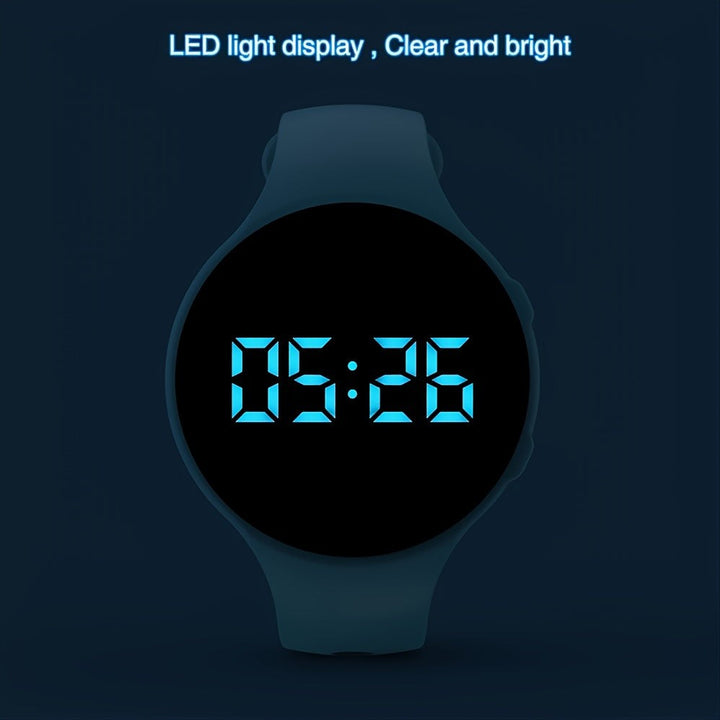 Kids' digital step counter watch with an LED display - product photo 5