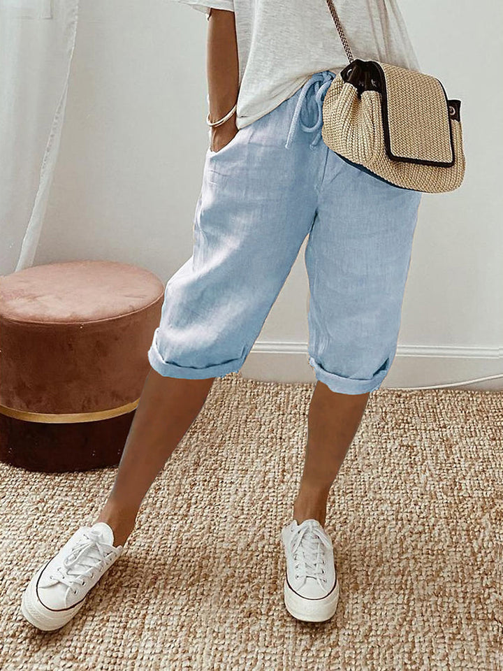 Zoe | Women’s Summer Drawstring Shorts