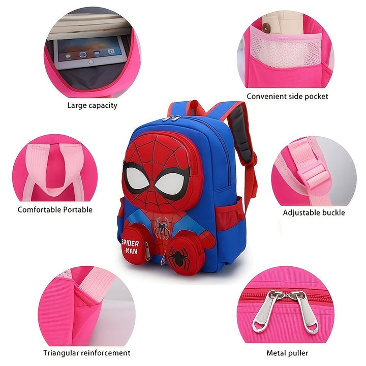 Kids' backpack with a moulded three-dimensional front - product photo 7