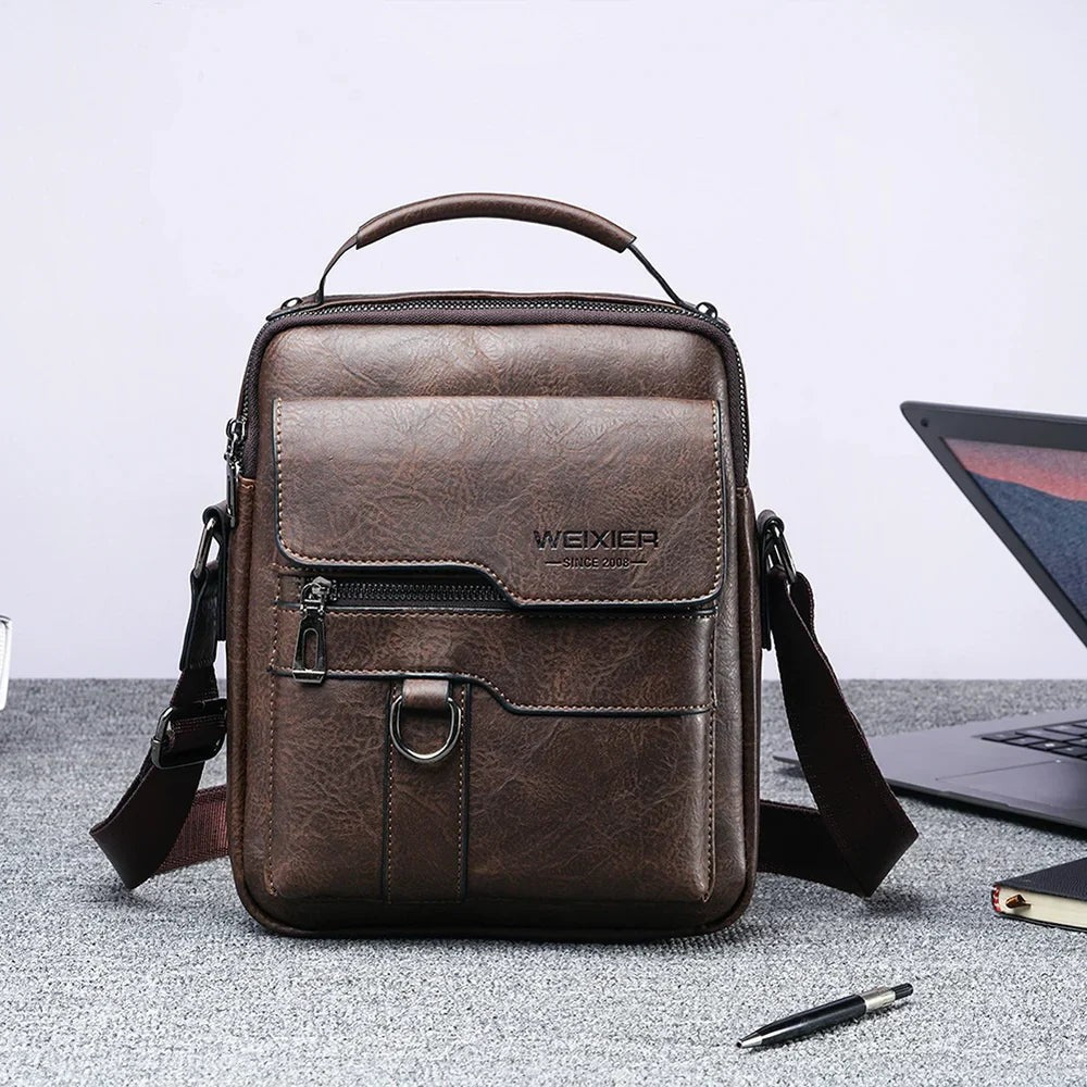 Leather shoulder bag - product photo 1