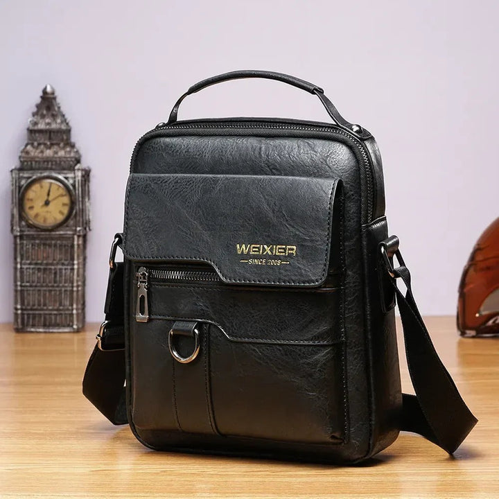 Leather shoulder bag - product photo 2
