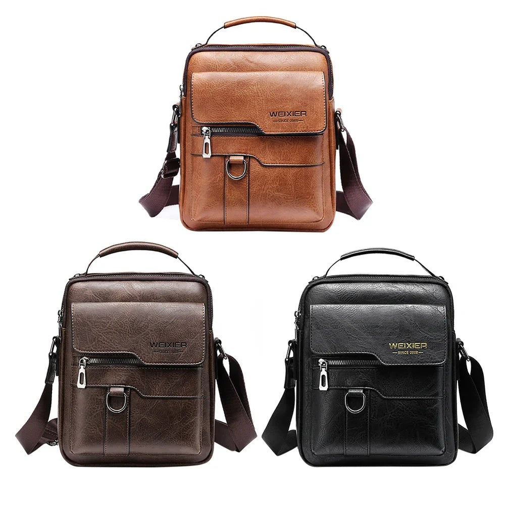 Leather shoulder bag - product photo 5