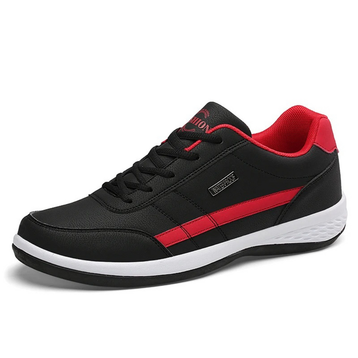Miles | Stability-Focused Leather Comfort Sneakers for Men