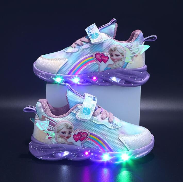 LED kids' sneakers lit along the sole - product photo 14