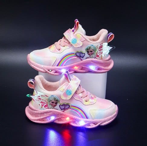 LED kids' sneakers lit along the sole - product photo 6