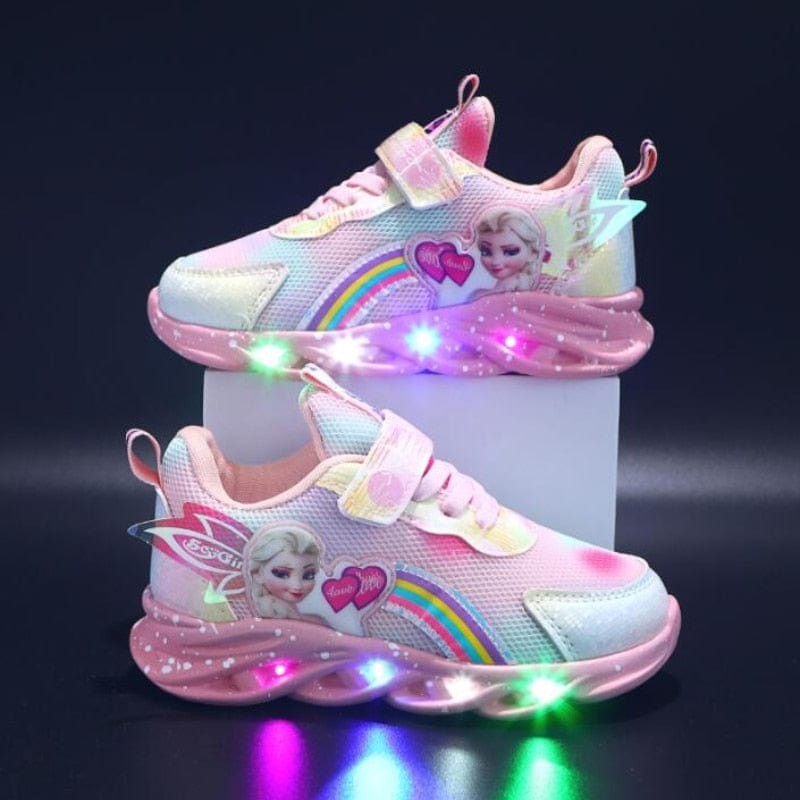 LED kids' sneakers lit along the sole - product photo 9