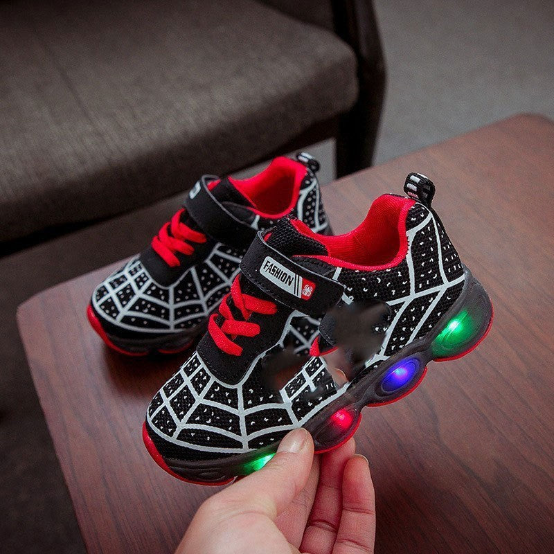 LED light-up kids' sneakers - product photo 2