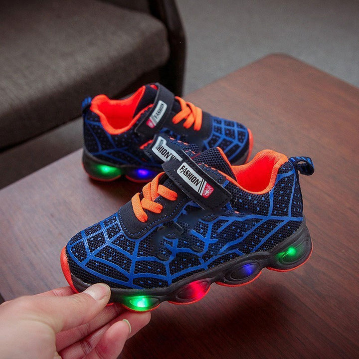 LED light-up kids' sneakers - product photo 3